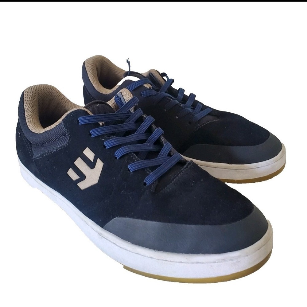Etnies Meana Men's Skate Shoes Navy Blue US 8.5 EU 41.5 Gum Sole Lace Up